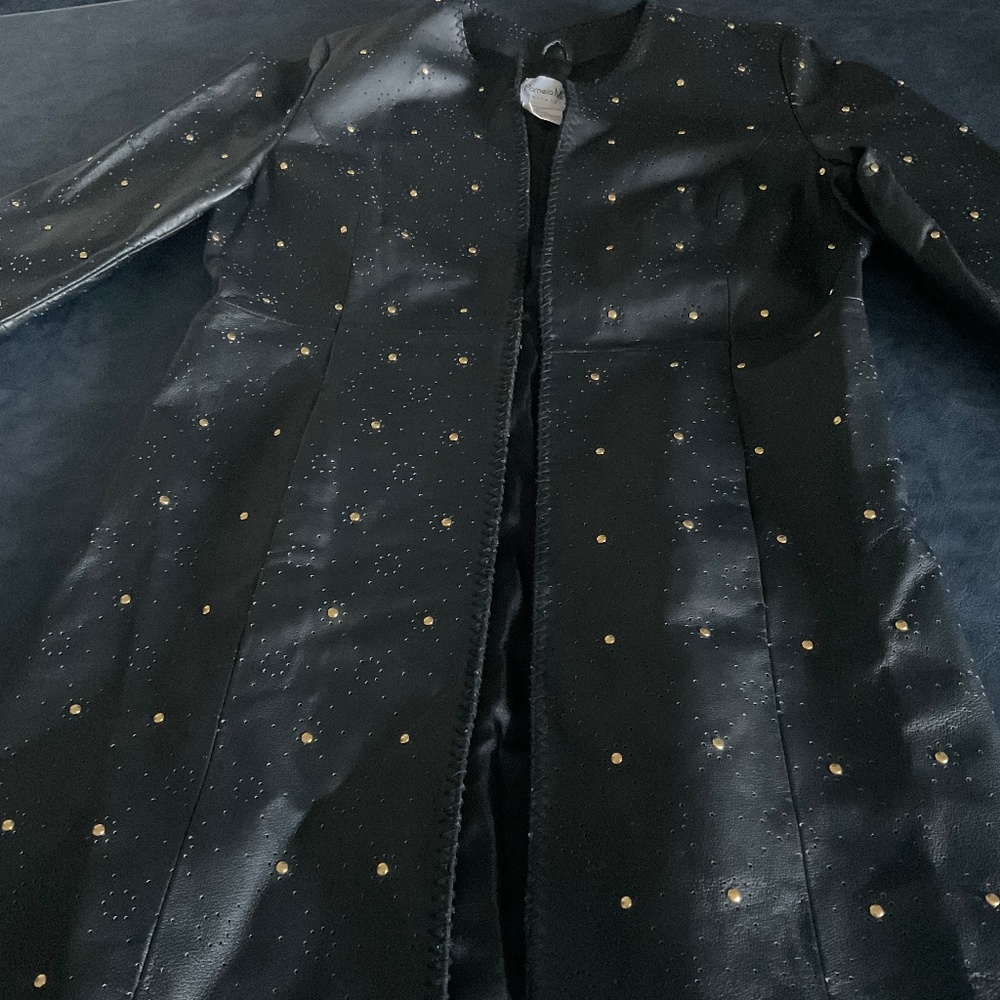 Black Leather Jacket/Coat